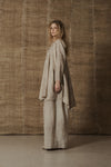 Mutedance 25 Spring/Summer Silk Floral Dye Outerwear MD-MD25SS17-SAND MD25SS16